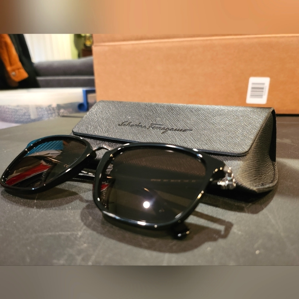 Salvatore Ferragamo 54mm Square Sunglasses